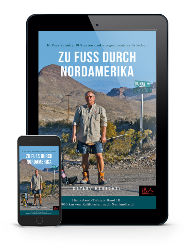 Buch Reisebericht durch  Nordamerika und Neufundland.