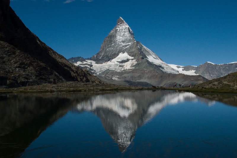4. Alpenkross mit Rucksack und Zelt von Konstanz zum Matterhorn.