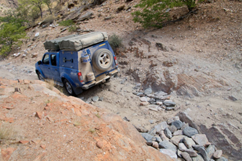Offroad Safari Namibia - Van Zyl's Pass.